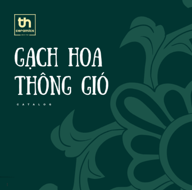 Catalog Gạch Hoa Thông Gió